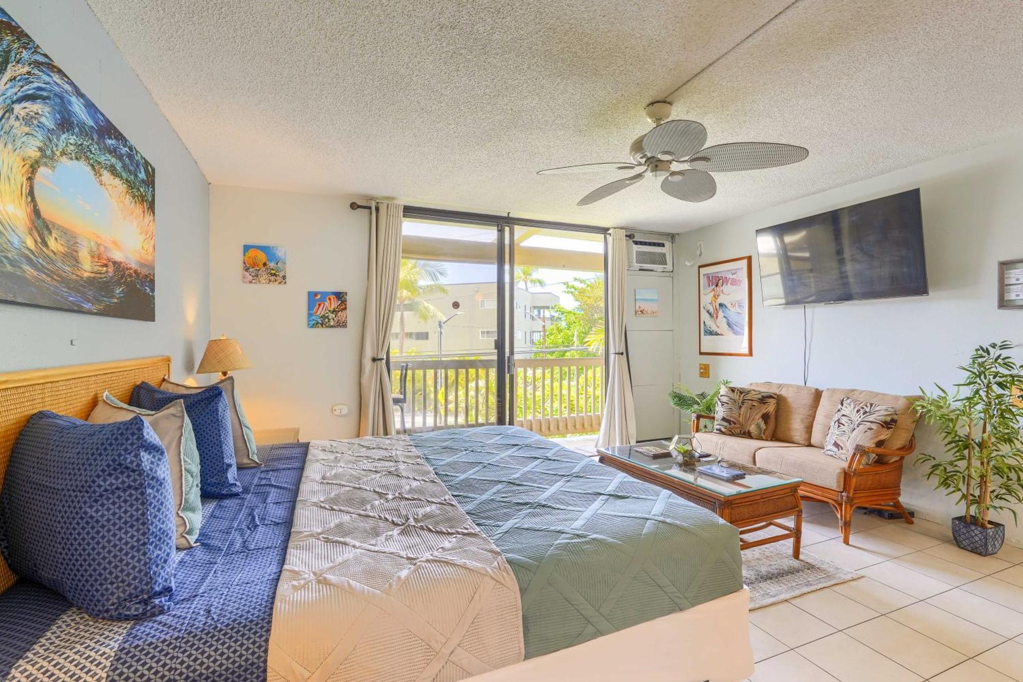 Couples Beach Studio / Relaxing & Comfortable. Kailua-Kona Extérieur photo